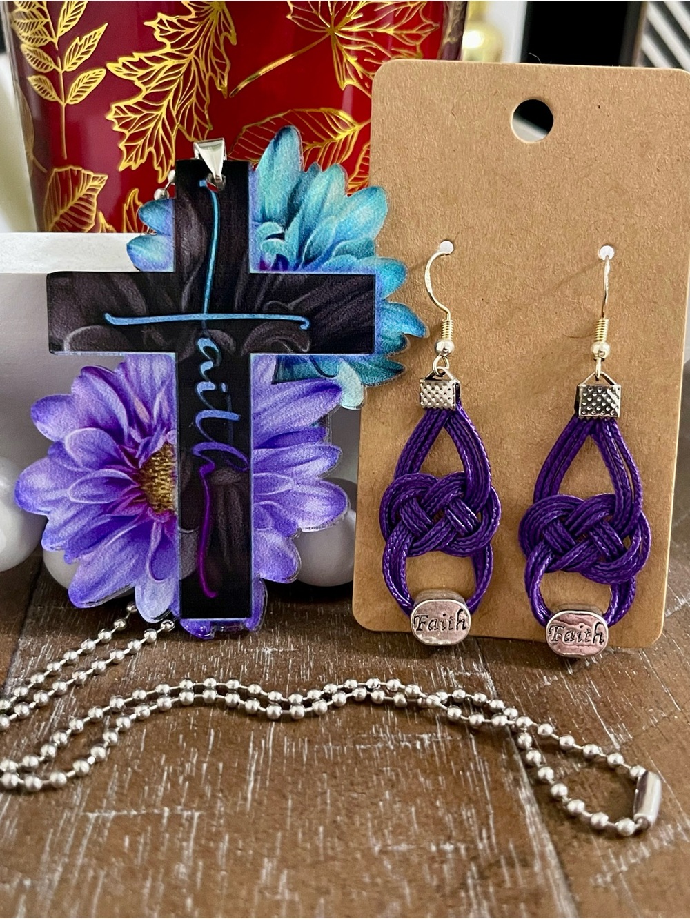 π3 / $9 DEAL
Faith earrings and necklace